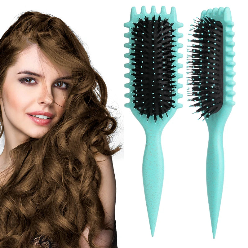 Curly Hair Styling Brush Curl Hair