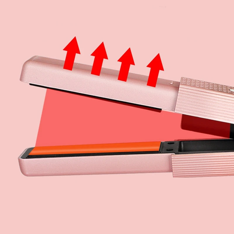 Wireless Hair Straightening Splint Straight Hair Stick Portable Straight Curling Stick Inner Buckle Bangs Styling Tool