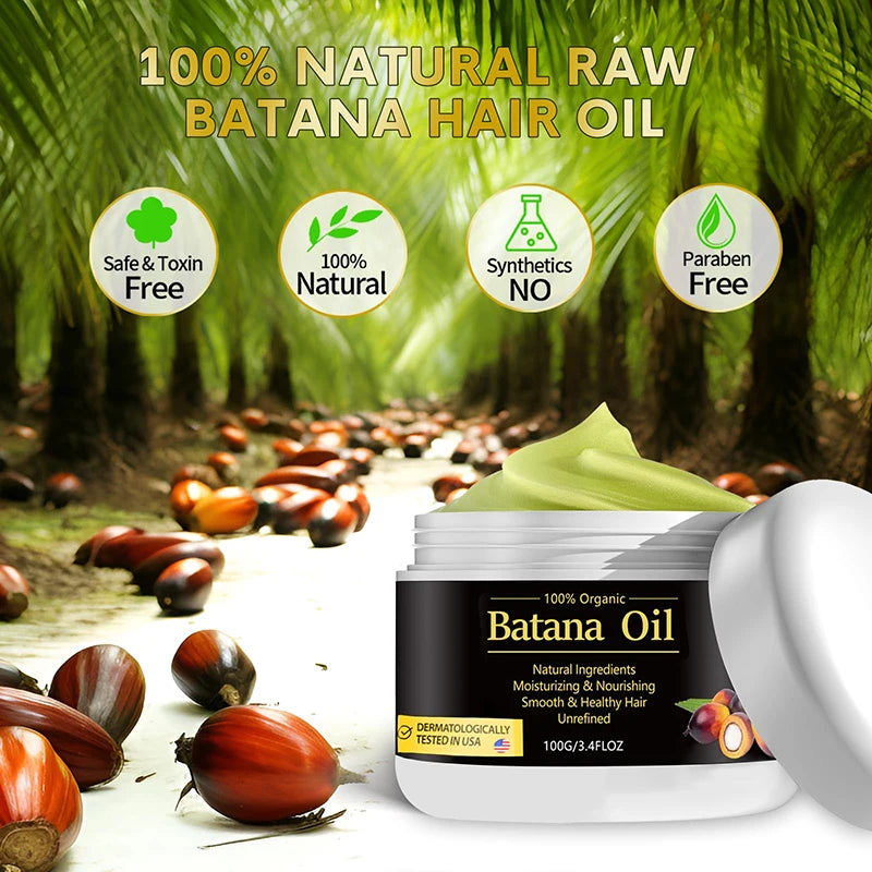 100% Raw Batana Oil for Hair Growth Organic Batana Oil