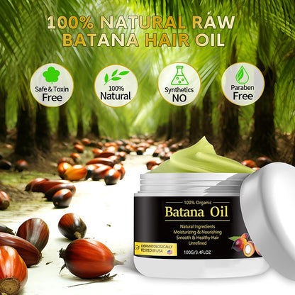 100% Raw Batana Oil for Hair Growth Organic Batana Oil